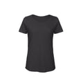 Noir - Front - B&C Favourite - T-Shirt en coton bio - Femme