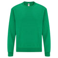 Vert chiné - Front - Fruit Of The Loom - Sweat - Homme