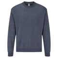 Bleu marine chiné - Front - Fruit Of The Loom - Sweat - Homme
