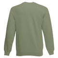 Olive - Back - Fruit Of The Loom - Sweat - Homme