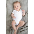 Blanc - Back - Babybugz - Body en coton biologique - Bébé unisexe