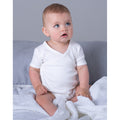 Blanc - Side - Babybugz - Body en coton biologique - Bébé unisexe