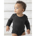 Noir - Side - Babybugz - Body à manches longues en coton biologique - Bébé unisexe