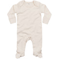 Naturel - Front - Babybugz - Body pyjama en coton biologique - Bébé unisexe