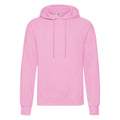 Rose clair - Front - Fruit Of The Loom - Sweat à capuche - Homme