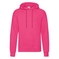 Fuchsia - Front - Fruit Of The Loom - Sweat à capuche - Homme