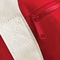 Rouge-Blanc cassé - Side - Bagbase - Petit sac polochon