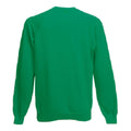 Vert chiné - Back - Fruit Of The Loom - Sweat - Homme