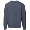 Bleu marine chiné - Back - Fruit Of The Loom - Sweat - Homme