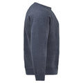 Bleu marine chiné - Side - Fruit Of The Loom - Sweat - Homme
