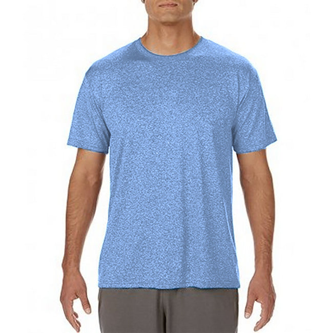 Bleu roi chiné - Back - Gildan - T-shirt respirant - Homme