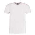 Blanc - Front - Kustom Kit - T-shirt - Homme