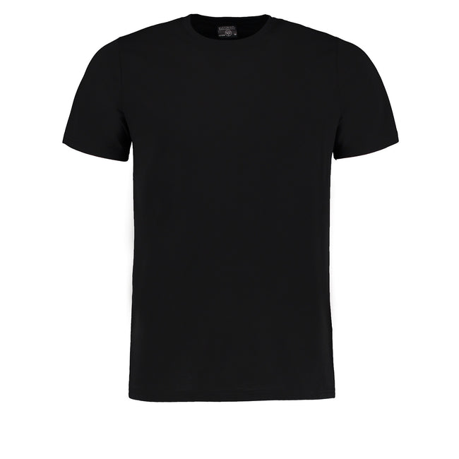 Noir chiné - Front - Kustom Kit - T-shirt - Homme