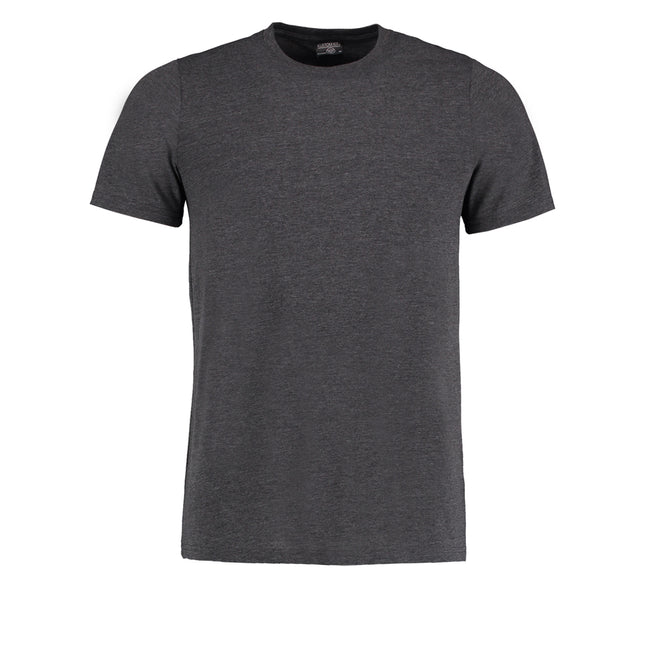 Gris foncé chiné - Front - Kustom Kit - T-shirt - Homme
