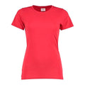 Rouge - Front - Kustom Kit Superwash - T-Shirt - Femme