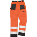 Orange haute visibilité - Lifestyle - Result Safeguard - Pantalon cargo haute visibilité - Adulte unisexe