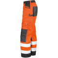 Orange haute visibilité - Pack Shot - Result Safeguard - Pantalon cargo haute visibilité - Adulte unisexe