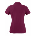 Bordeaux - Back - Fruit Of The Loom - Polo manches courtes - Femme
