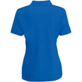 Bleu roi - Back - Fruit Of The Loom - Polo manches courtes - Femme