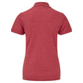 Rouge chiné - Back - Fruit Of The Loom - Polo manches courtes - Femme