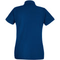 Bleu marine - Back - Fruit Of The Loom - Polo manches courtes - Femme