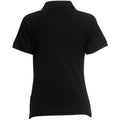 Noir - Back - Fruit Of The Loom - Polo manches courtes - Femme