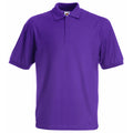 Violet - Front - Fruit Of The Loom - Polo manches courtes - Unisexe