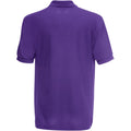 Violet - Back - Fruit Of The Loom - Polo manches courtes - Unisexe