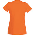 Orange vif - Back - T-shirt à manches courtes - Femme