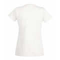 Blanc - Back - T-shirt à manches courtes - Femme