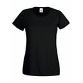 Noir - Front - T-shirt à manches courtes - Femme