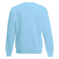 Bleu clair - Back - Sweat-shirt en jersey - Homme