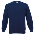 Bleu marine - Front - Sweat-shirt en jersey - Homme