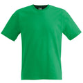 Vert vif - Front - T-shirt à manches courtes - Homme