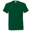 Vert foncé - Front - T-shirt à manches courtes - Homme