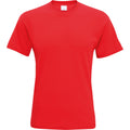Rouge vif - Front - T-shirt à manches courtes - Homme