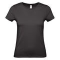 Noir foncé - Front - B&C - T-shirt - Femme