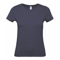 Bleu marine foncé - Front - B&C - T-shirt - Femme