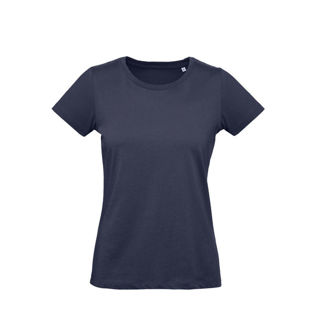 Bleu marine - Front - B&C -T-shirt Inspire - Femme