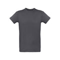 Gris foncé - Front - B&C - T-shirt INSPIRE PLUS - Homme
