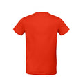 Rouge - Back - B&C - T-shirt INSPIRE PLUS - Homme