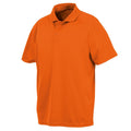 Orange vif - Front - Spiro - Polo manches courtes IMPACT - Homme