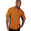 Orange-Gris-Blanc - Side - Gamegear - Polo à manches courtes - Homme