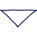 Blanc-Bleu marine - Side - Babybugz - Bavoir bandana réversible - Bébé unisexe (Lot de 2)