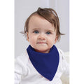 Blanc-Bleu marine - Lifestyle - Babybugz - Bavoir bandana réversible - Bébé unisexe (Lot de 2)