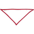 Blanc-Rouge - Side - Babybugz - Bavoir bandana réversible - Bébé unisexe (Lot de 2)