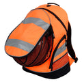 Orange haute visibilité - Side - Shugon - Sac à dos haute visibilité - 23 litres (Lot de 2)