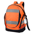 Orange haute visibilité - Front - Shugon - Sac à dos haute visibilité - 23 litres (Lot de 2)