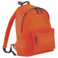Orange-Graphite - Front - Bagbase - Sac à dos junior - 14 litres (Lot de 2)
