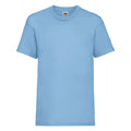 Bleu ciel - Front - Fruit Of The Loom - T-Shirt à manches courtes - Enfant (Lot de 2)